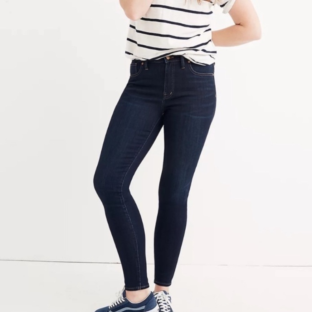 Madewell 9” Mid-Rise Skinny Jeans - Picture 8 of 8